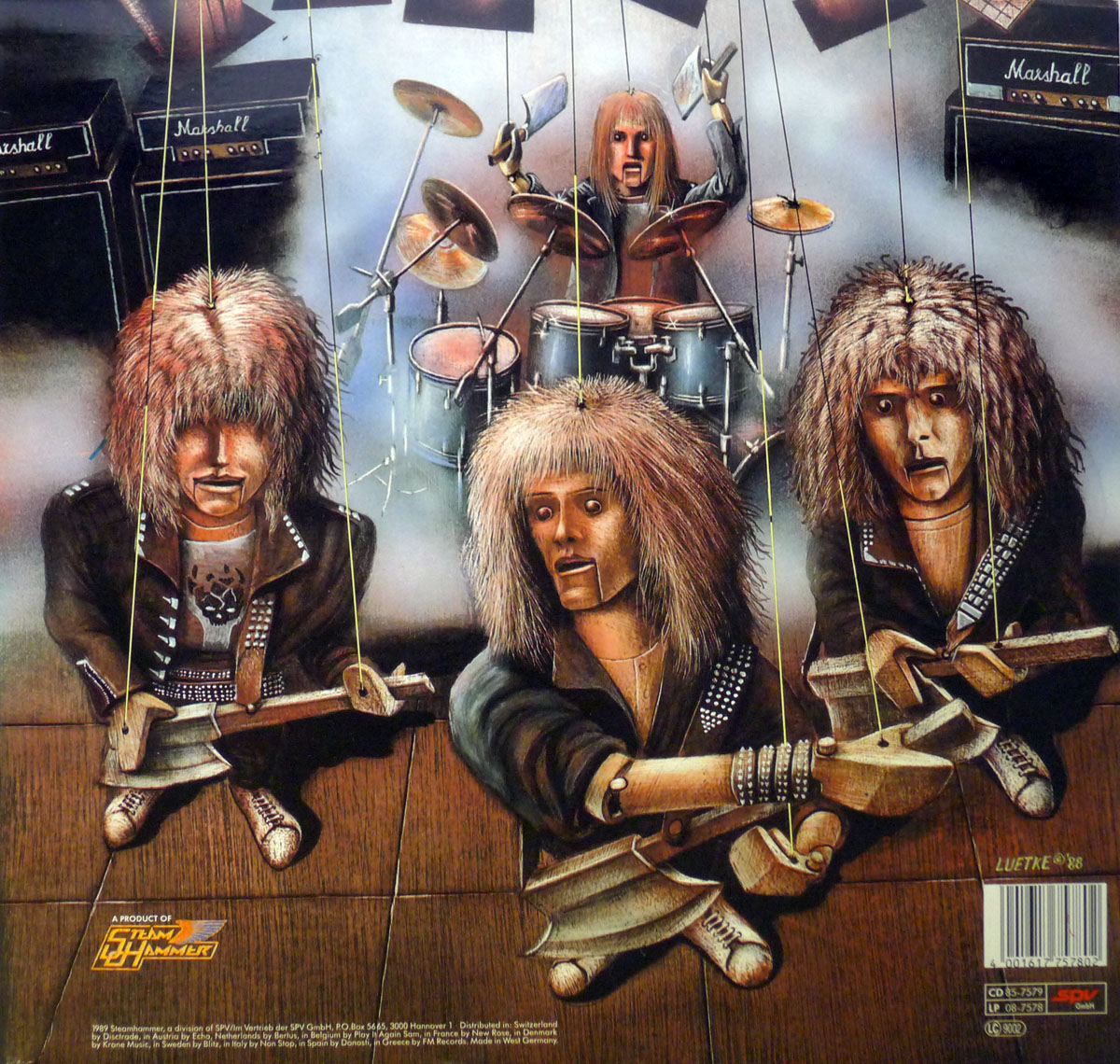 High Resolution Photo #2 DESTRUCTION Live Without Sense 